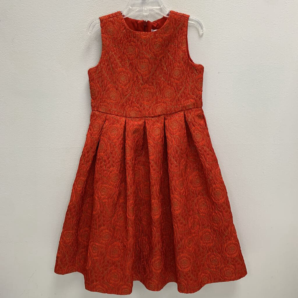 6: Rose Brocade Special Occasion Dress