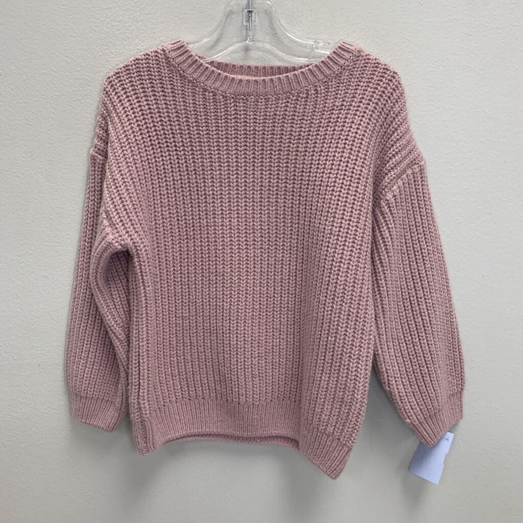 5Y: Knit Drop Shoulder Sweater