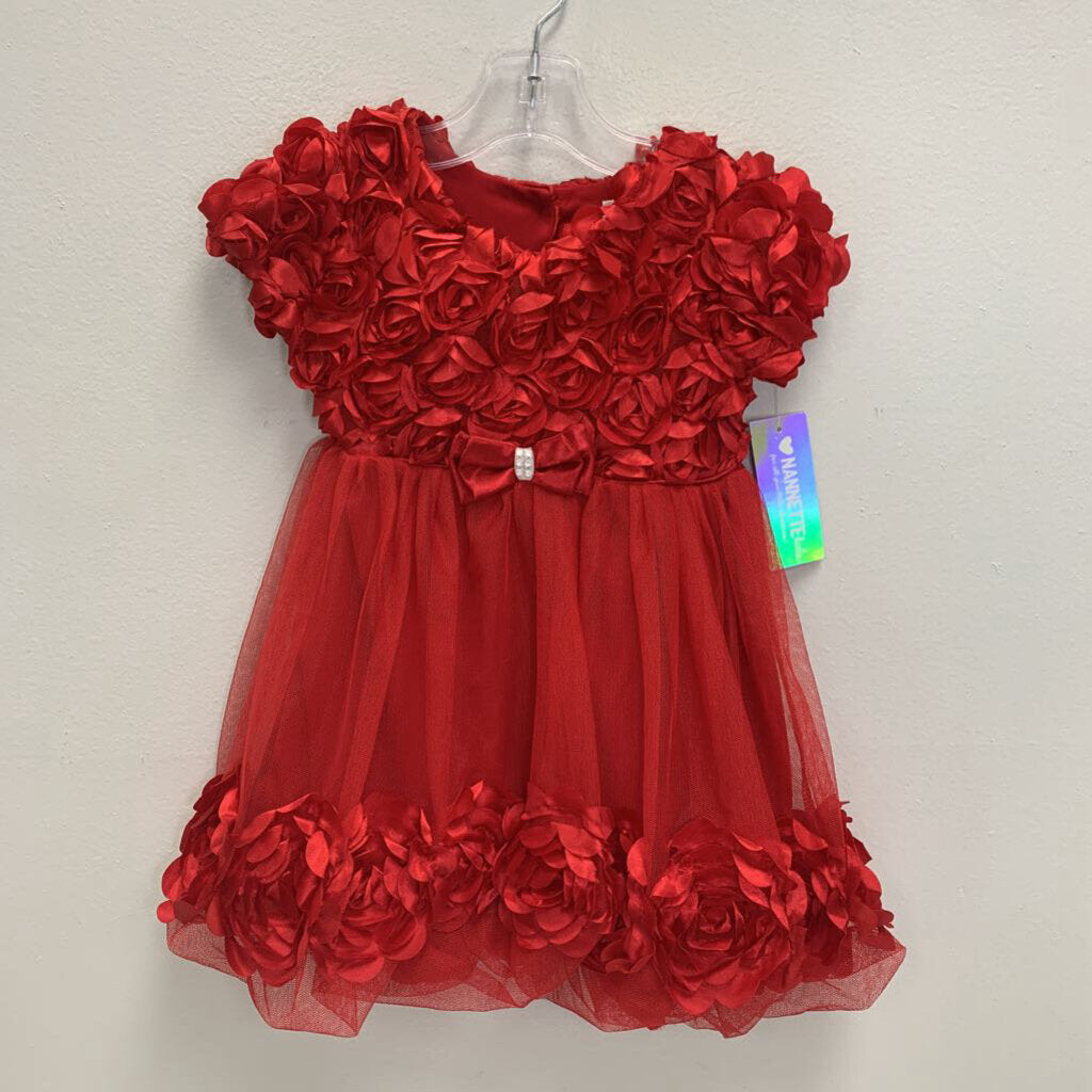 2T: Rose Princess Tulle Dress NWT