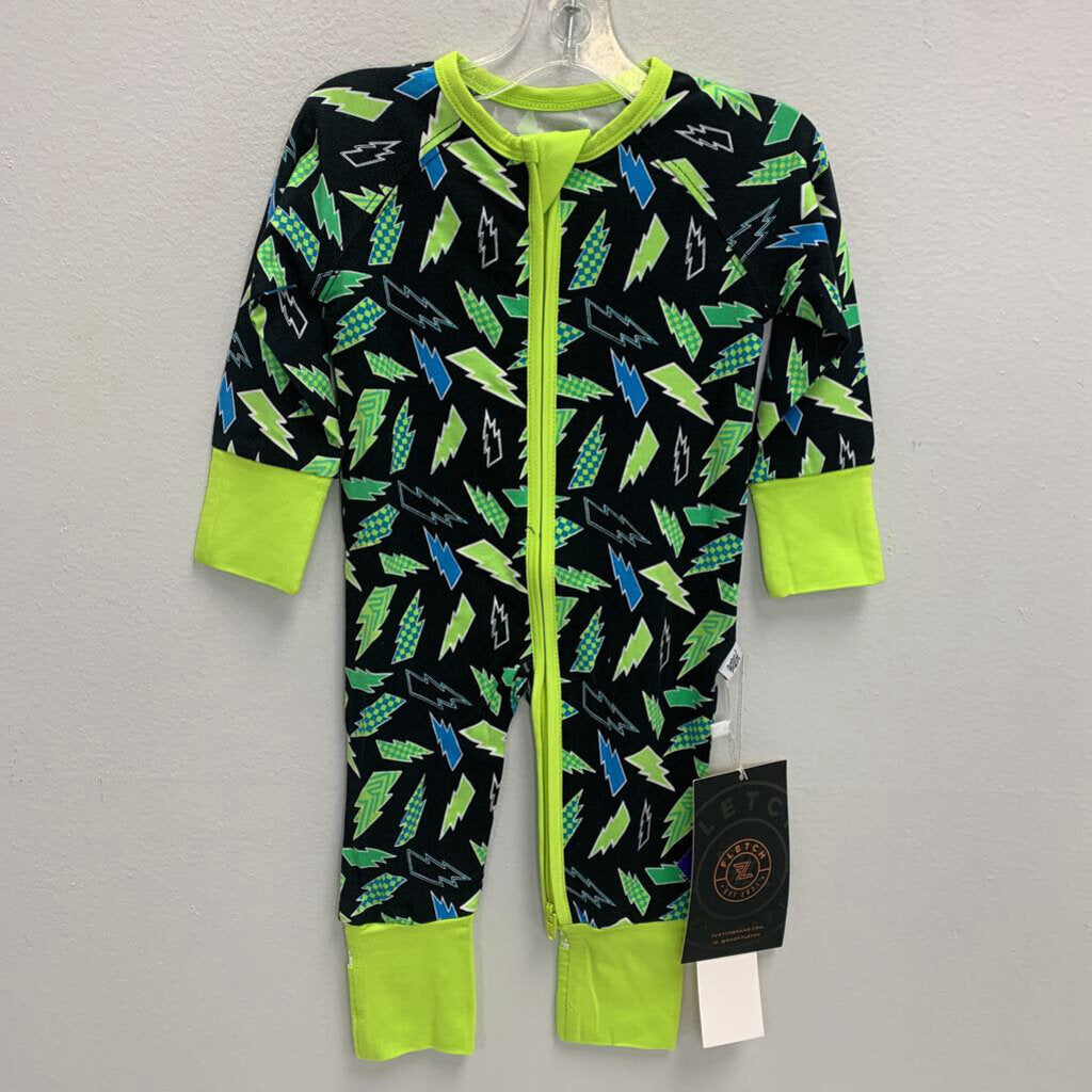 0-3M: Glow In The Dark Shorties - Electric Glow NWT