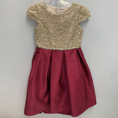 5: Cap Sleeve w/ Cascade Bow Embro Dress