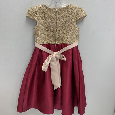 5: Cap Sleeve w/ Cascade Bow Embro Dress