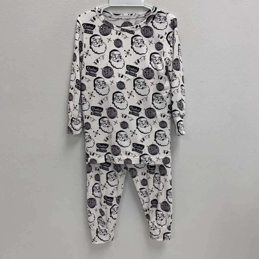 2T: 2 Piece Sleepwear - Disco Santa