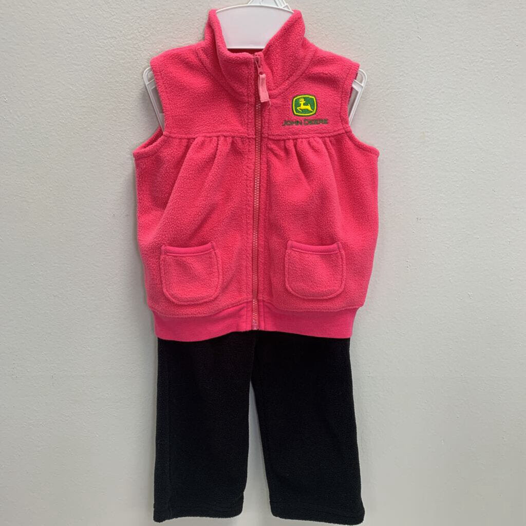 6-9M: Fleece Vest and Pants Set
