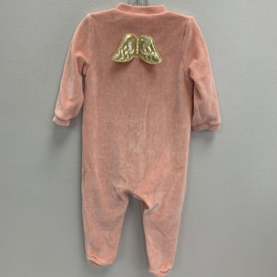 12M: Velour Angel Wing Footie