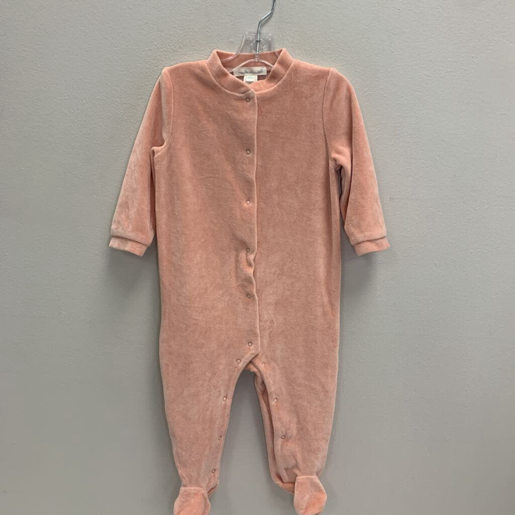 12M: Velour Angel Wing Footie