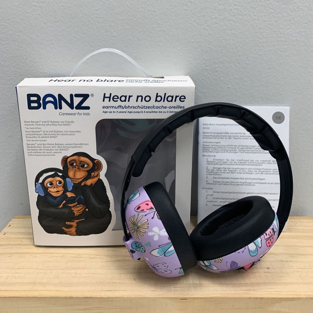 Noise Protecting Earmuffs