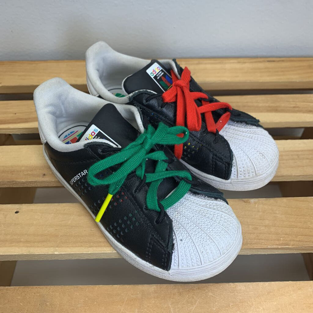 9: Superstar Colorful Trefoil Sneakers