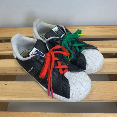 10: Superstar Colorful Trefoil Sneakers