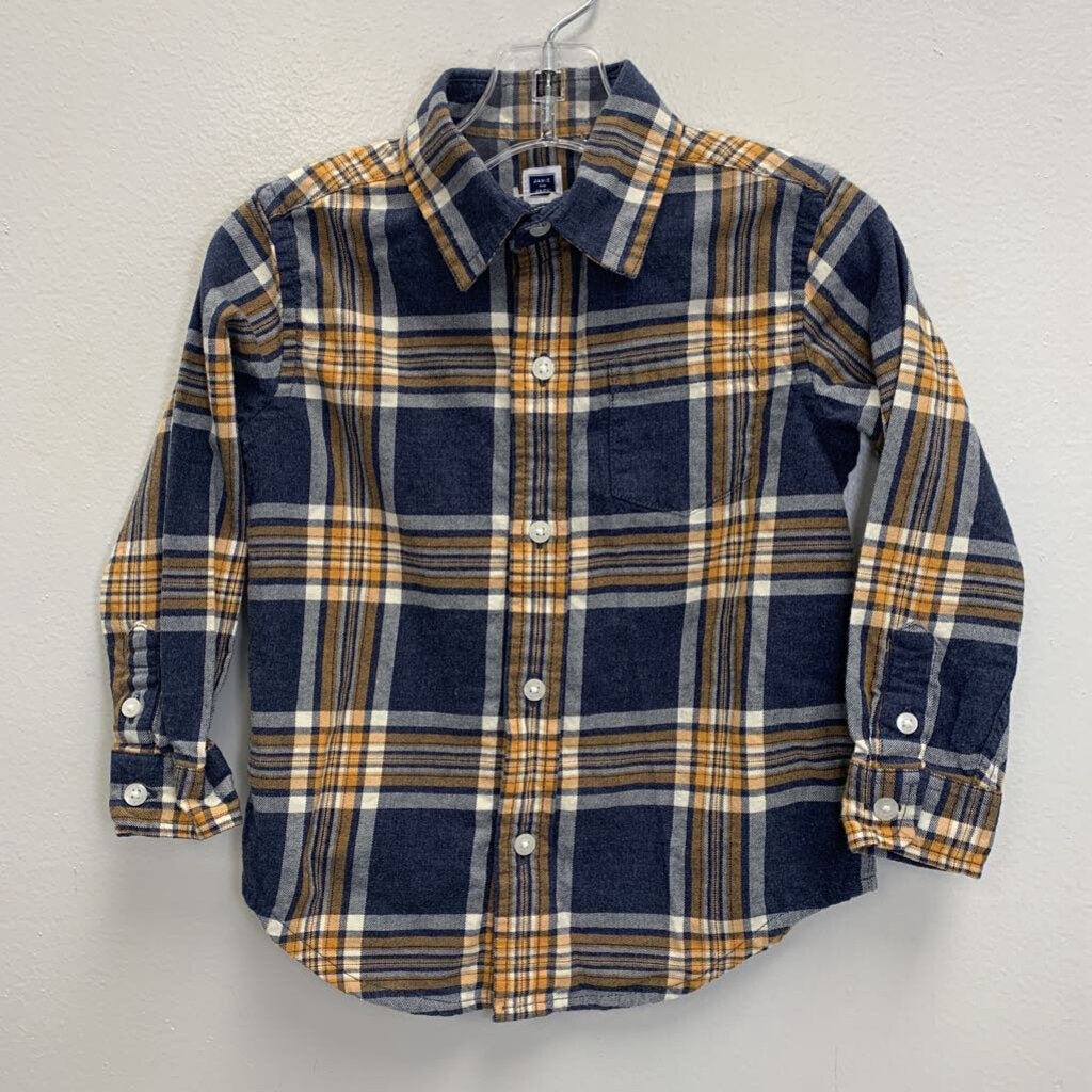 2T: Plaid Flannel Shirt