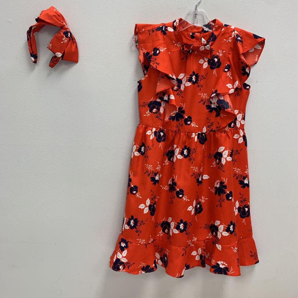 8: Floral Ruffle Dress + Matching Headband