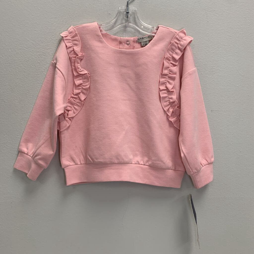 24M: Ruffle Sweatshirt NWT