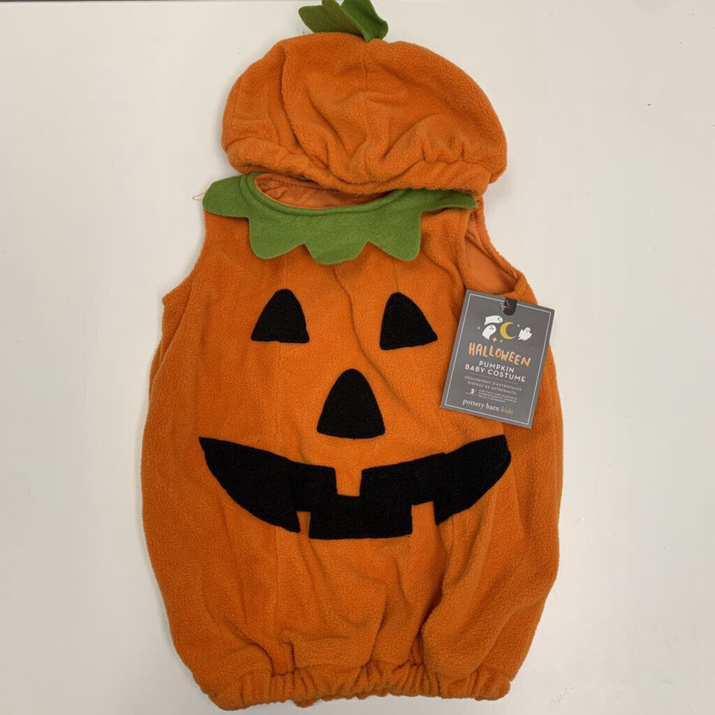 6-12M: Jack O' Lantern 2 Piece Baby Costume NWT