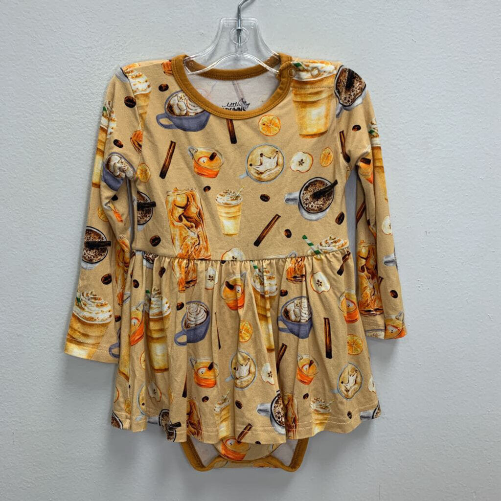 12-18M: Fall Drinks Baby Dress