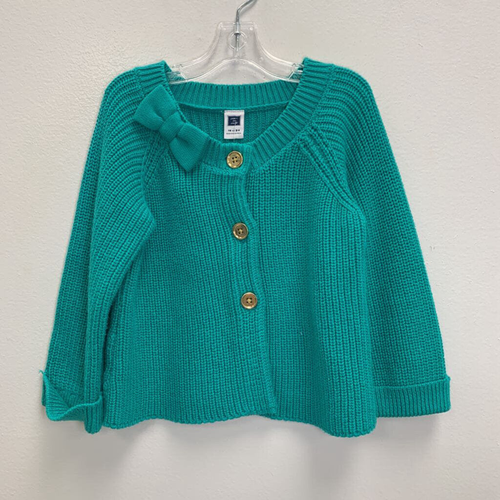 18-24M: Bow Cardigan Sweater