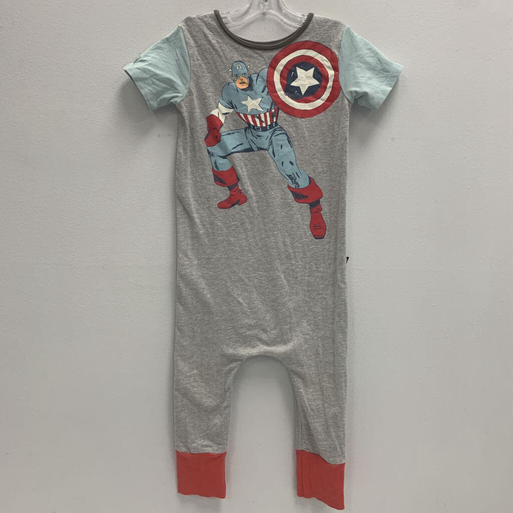 2T: Rag Romper - Marvel Captain America