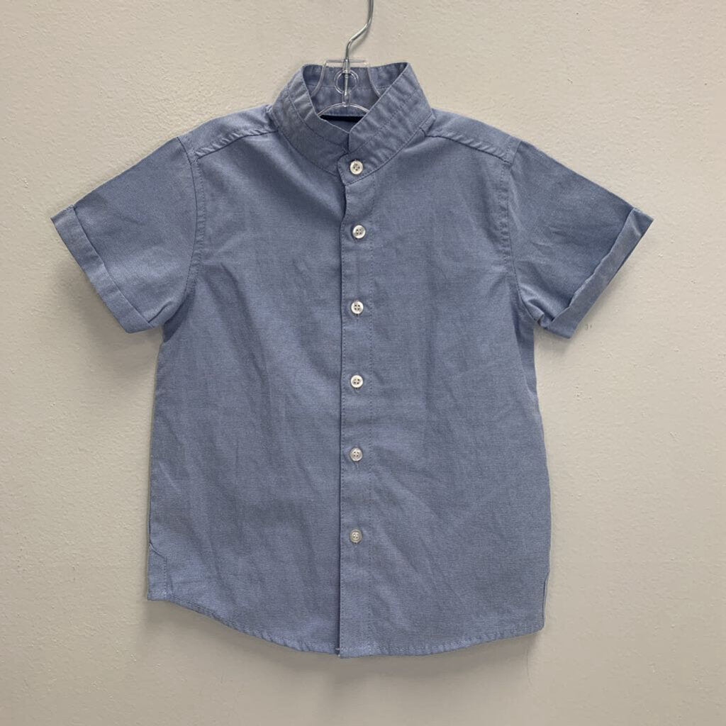 3: Mandarin Collar Oxford Shirt