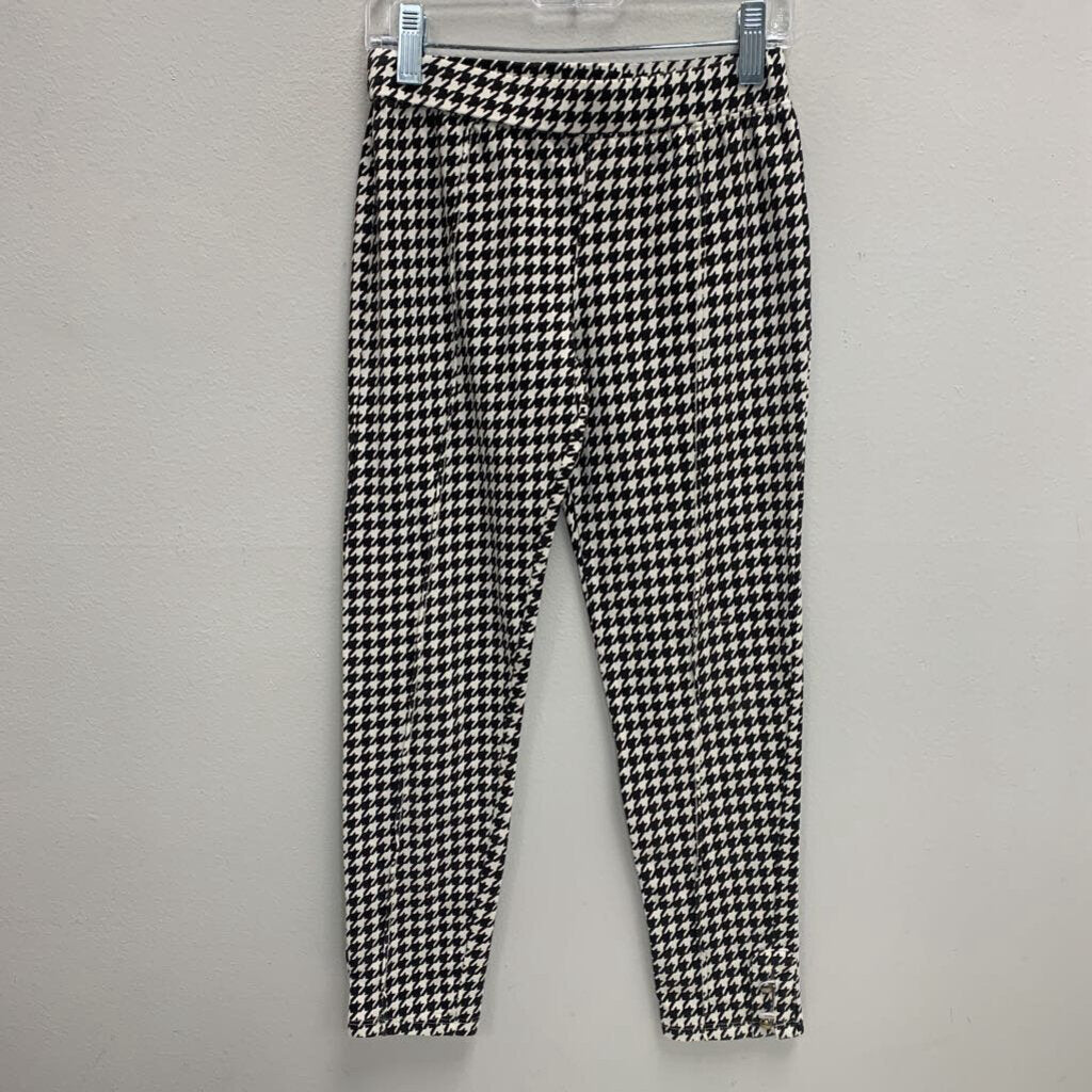 8-10: Houndstooth Ankle Leggings