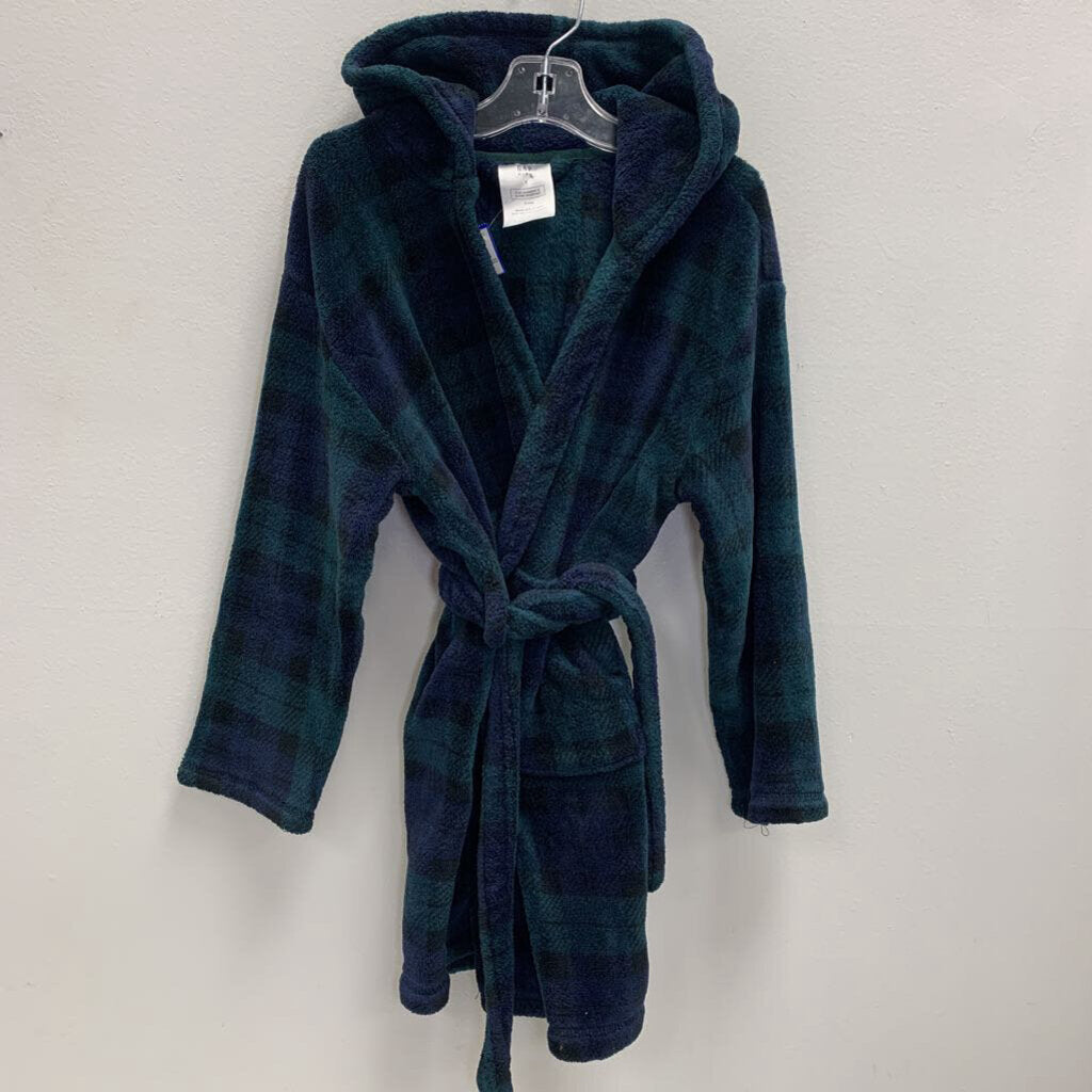 6: Plaid Fleece Robe