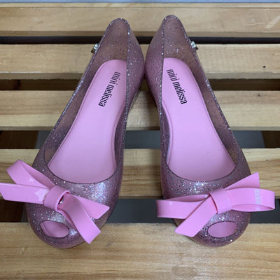 11: Ultragirl Bow Scented Jelly Flats NWOT