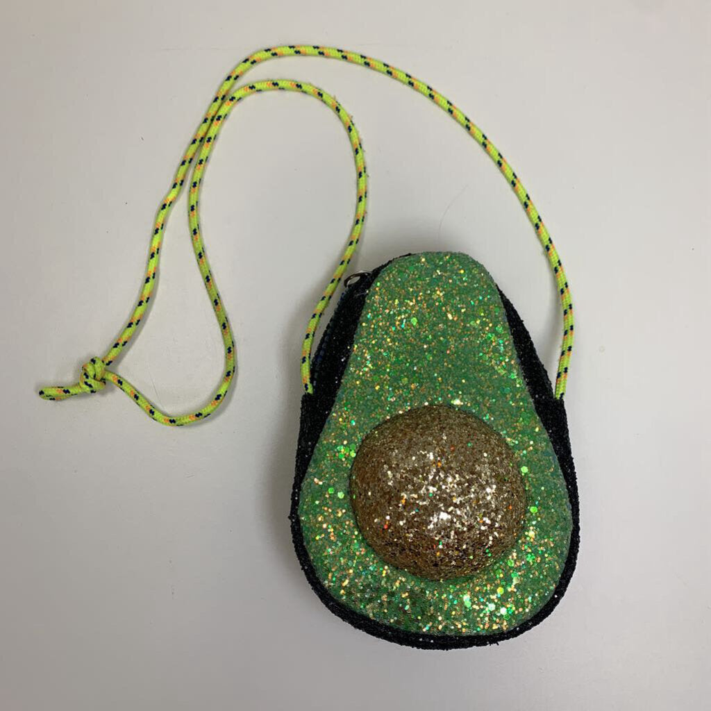 Glitter Avocado Purse