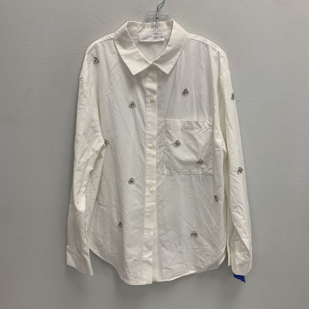 9-10: Jewel Poplin Shirt