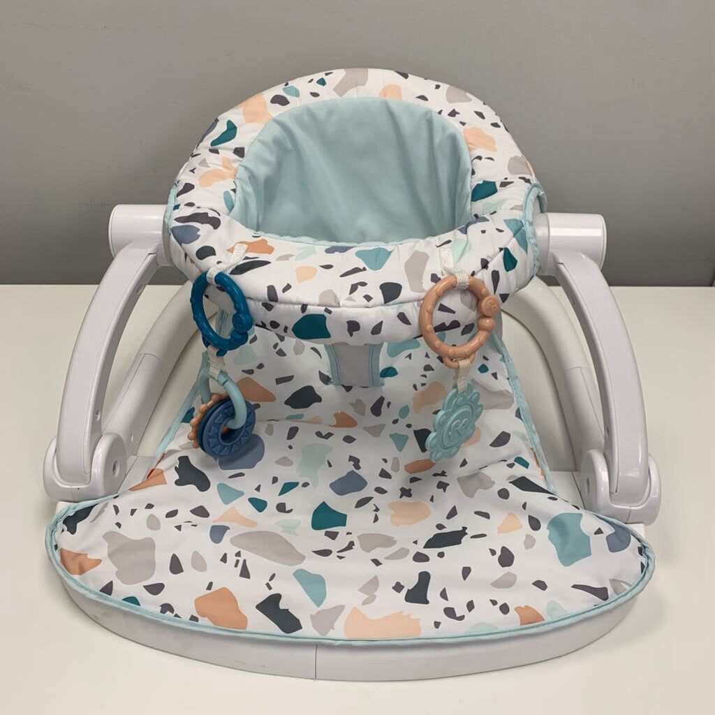 Sit-Me-Up Floor Seat - Pacific Pebble