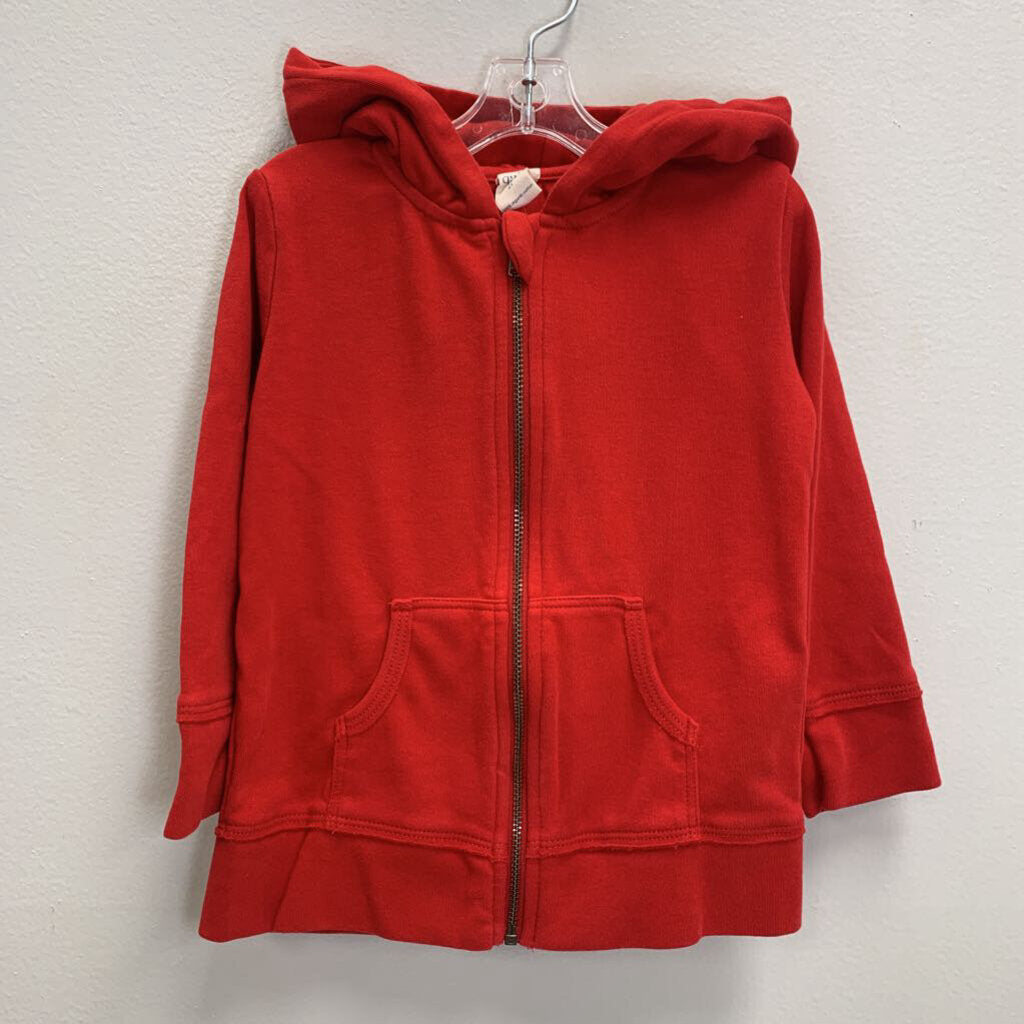 2T: Organic Cotton Zip Hoodie