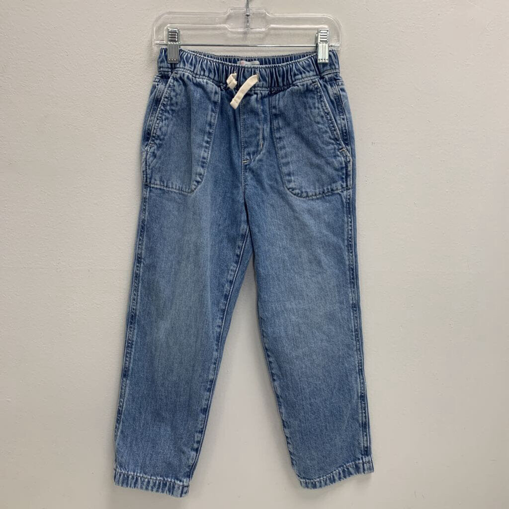 7: Drawstring Straight Leg Jeans