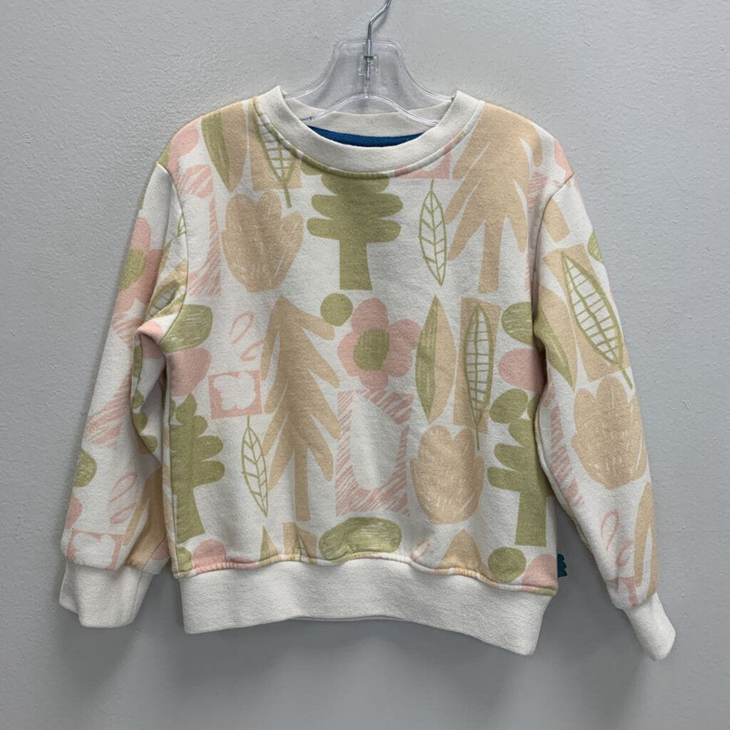 6Y: Forest Print Sweatshirt