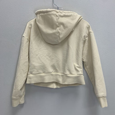 6Y: Cropped Zip Hoodie