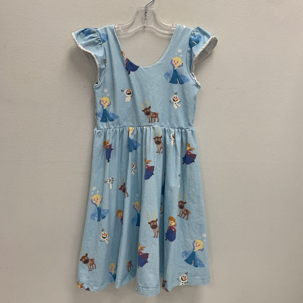 8: Disney Frozen Characters Short Sleeve Dress