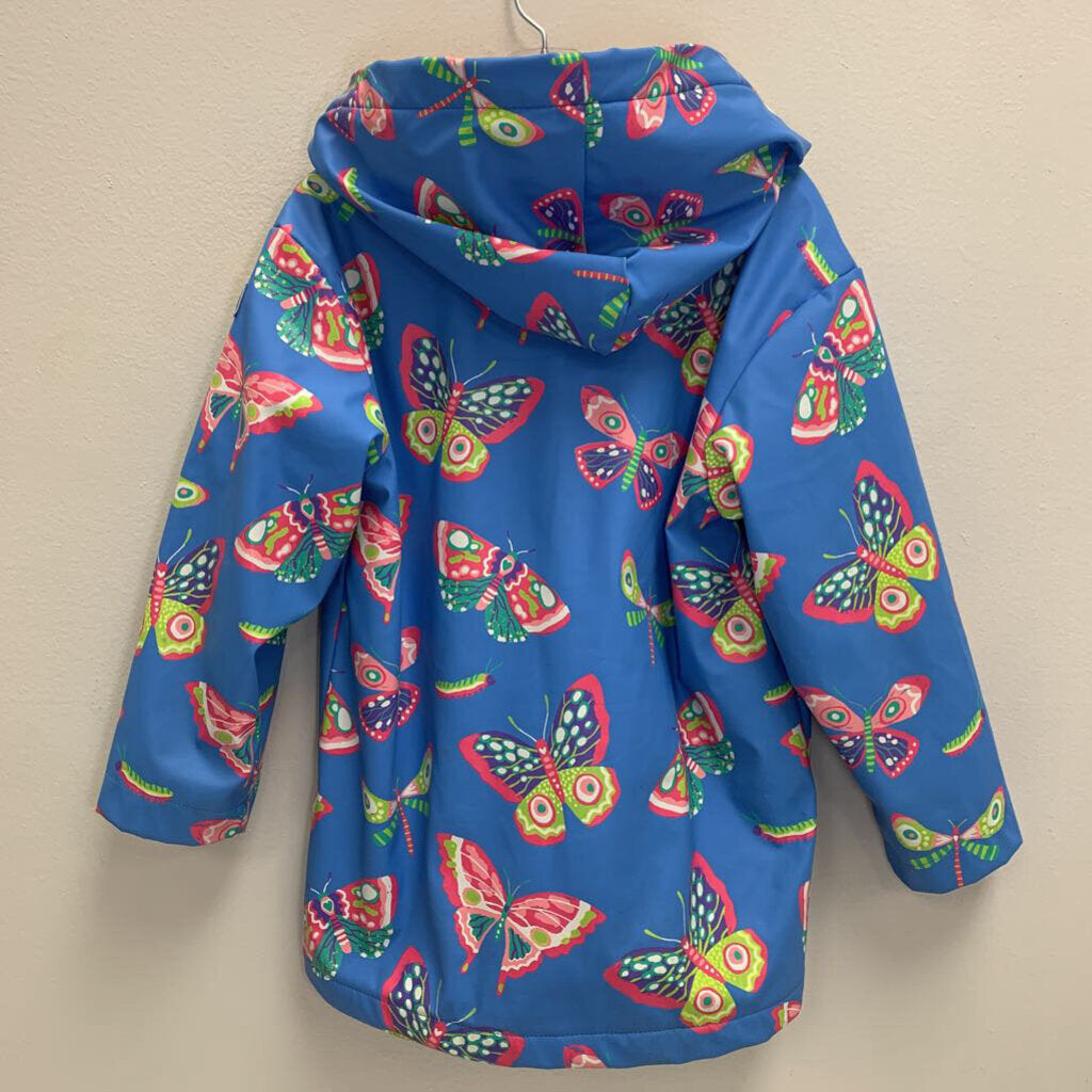 5: Terry Lined Butterflies Raincoat