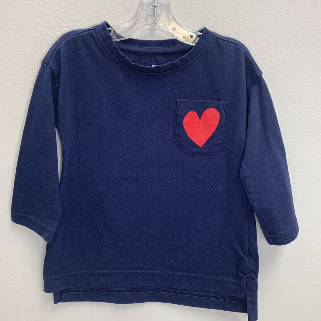 12M: Heart Pocket T-Shirt