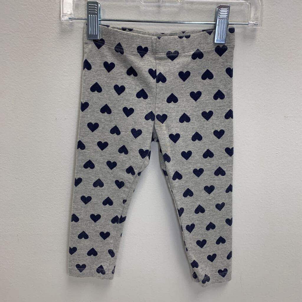 18-24M: Hearts Leggings