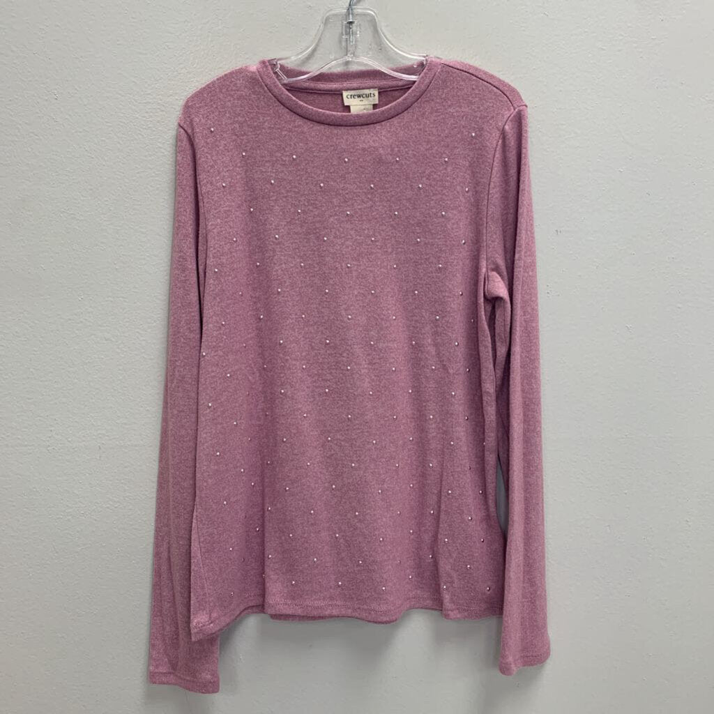 8-9: Pearl Accent Pullover Sweater