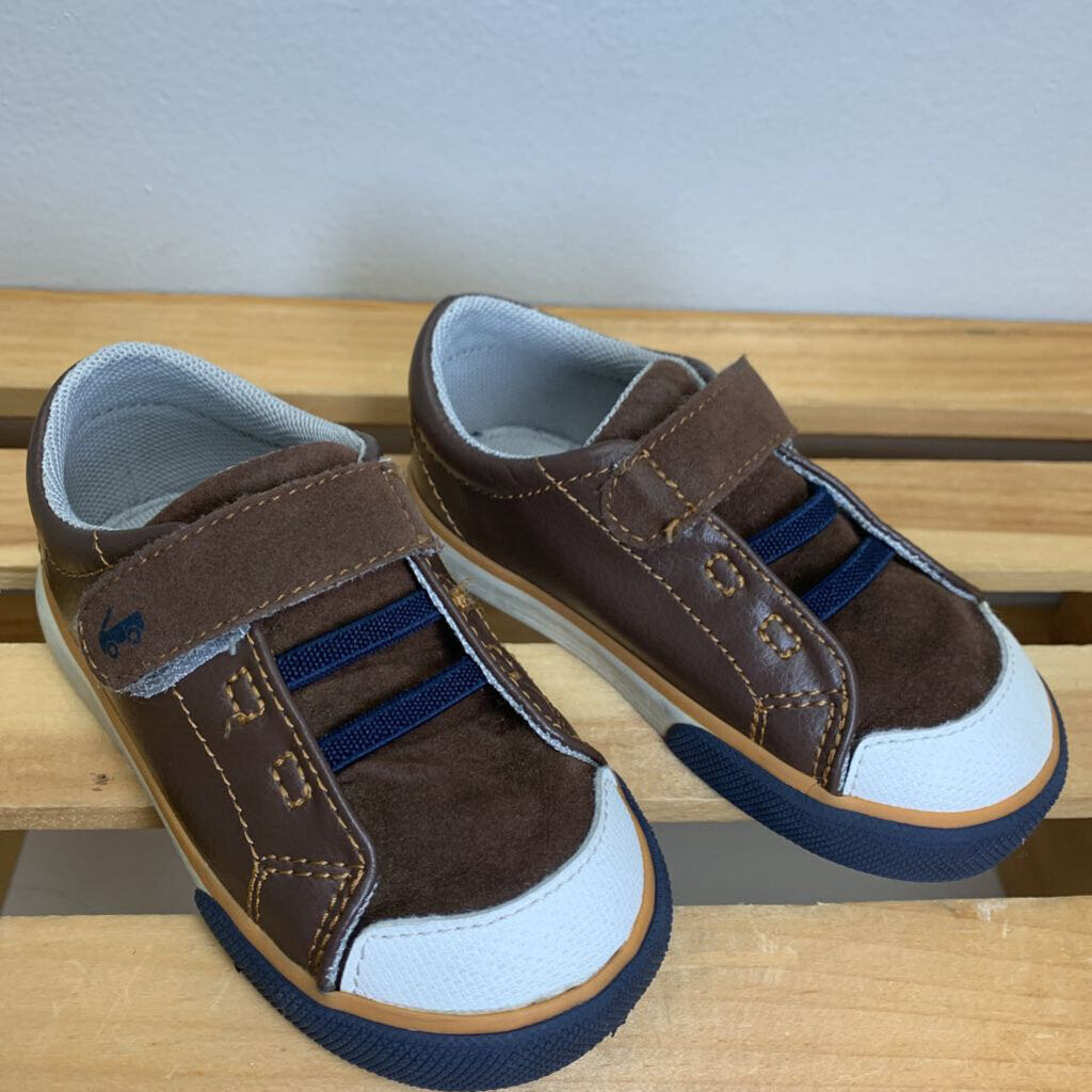 7: Lucci Leather Sneakers