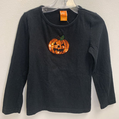 4-5: Sequin & Beaded Pumpkin T-Shirt