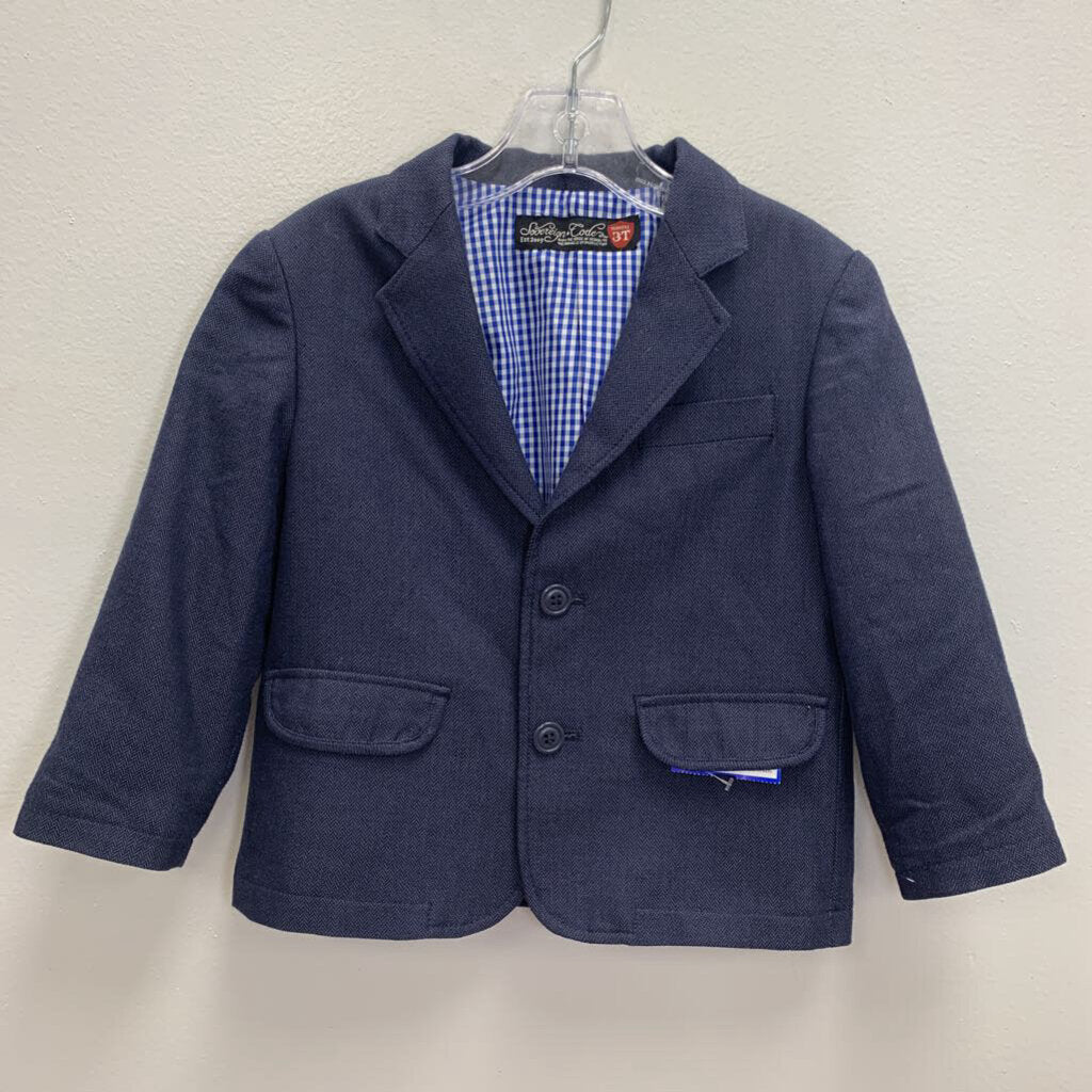 3T: Herringbone Suit Jacket