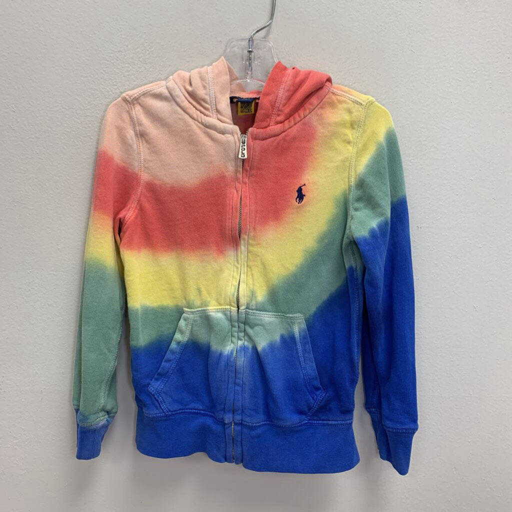 5: Tie Dye Zipper Hoodie