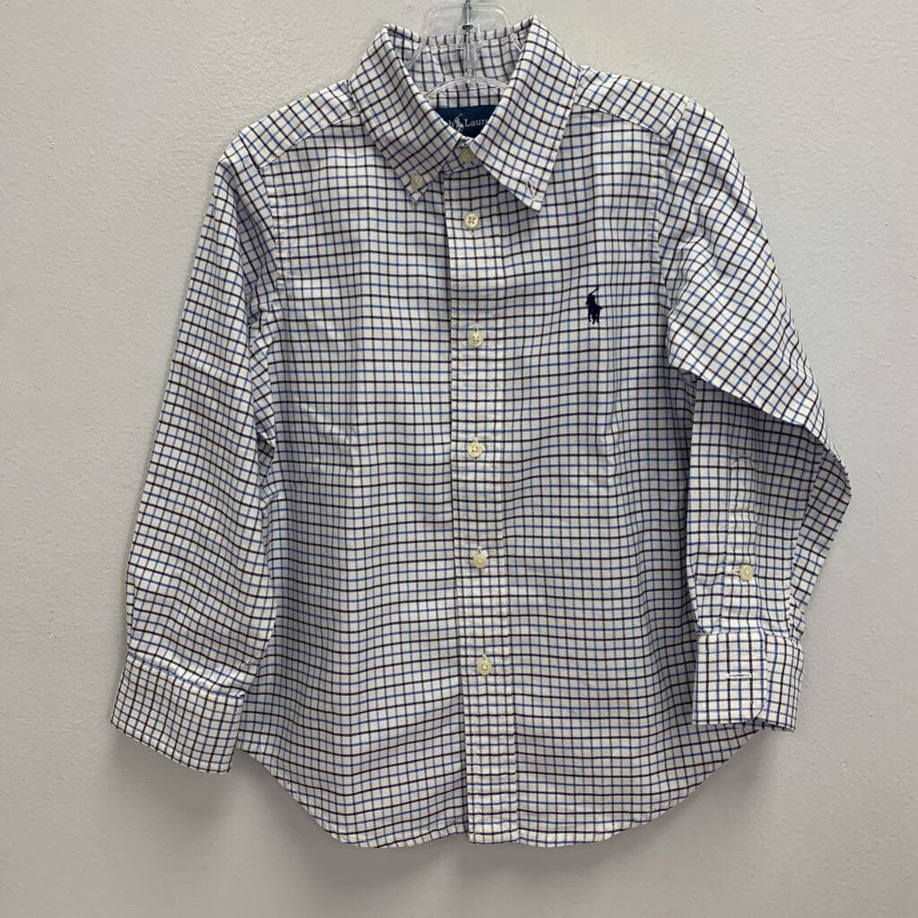 4T: Check Oxford Shirt