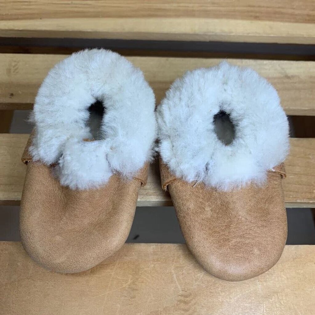 NB: Shearling Moccasins