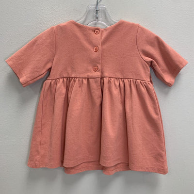4T: Eyelet Ruffle Bodice 3/4 Sleeve Top