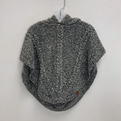 3-5Y: Cable Knit Sock Monkey Poncho