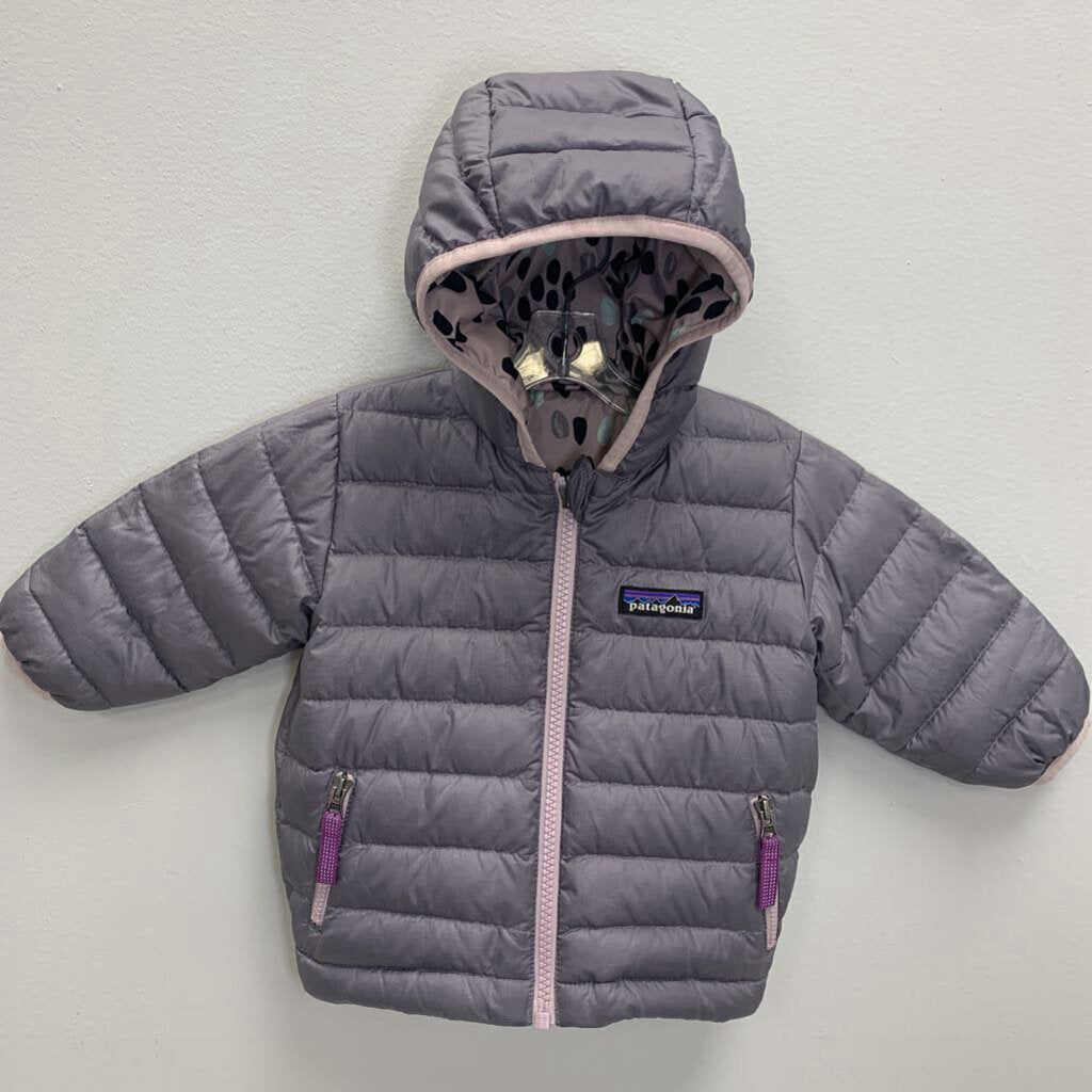3-6M: Reversible Down Sweater Hoody