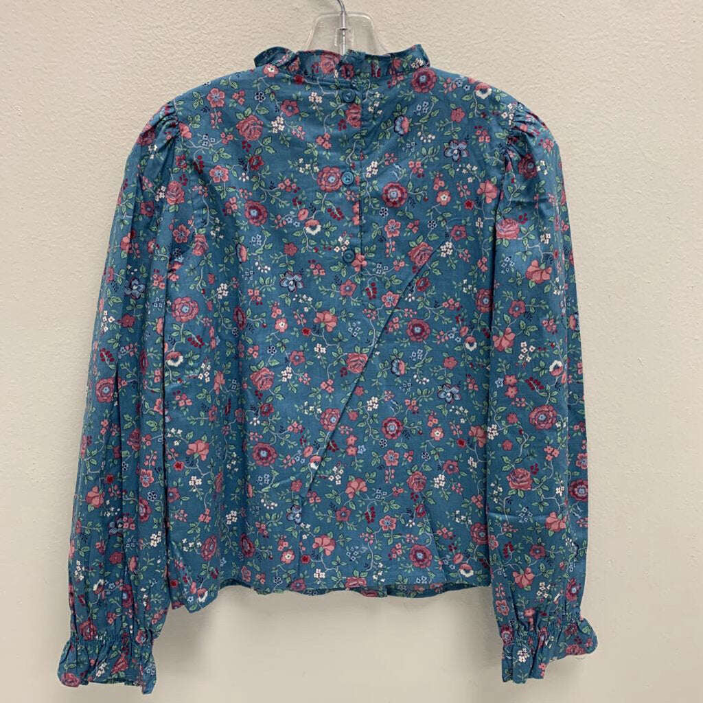 7: Floral Smocked Blouse