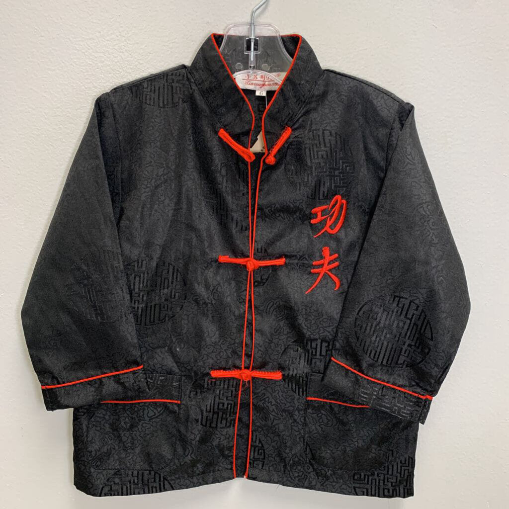 6: Embroidered Kung Fu Top