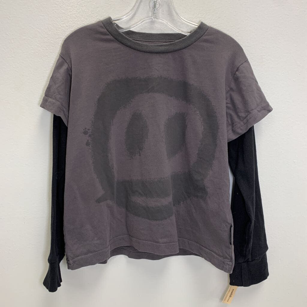 4-5: Sprayed Smile Layered T-Shirt