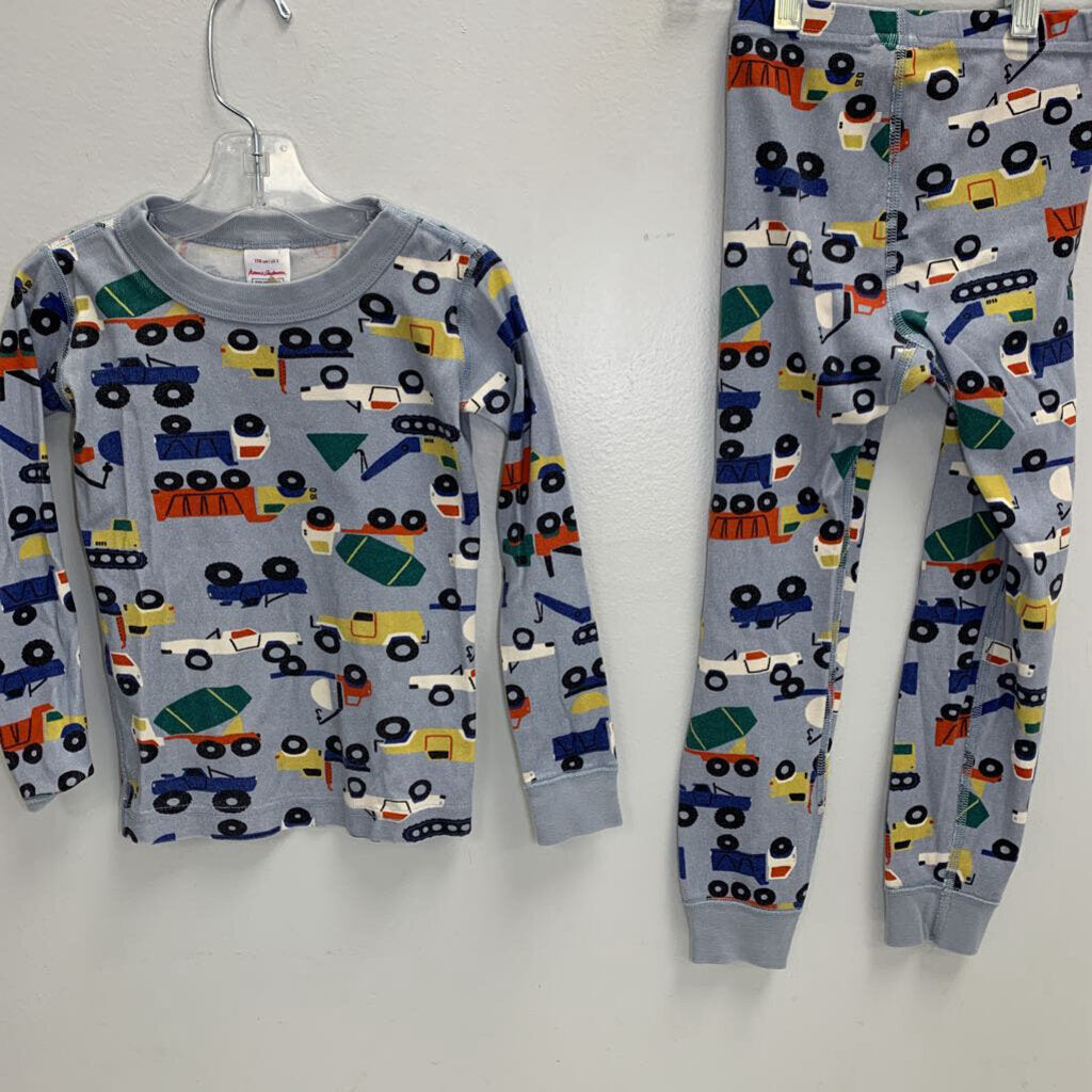 5: Long John Pajama Set - Vehicles