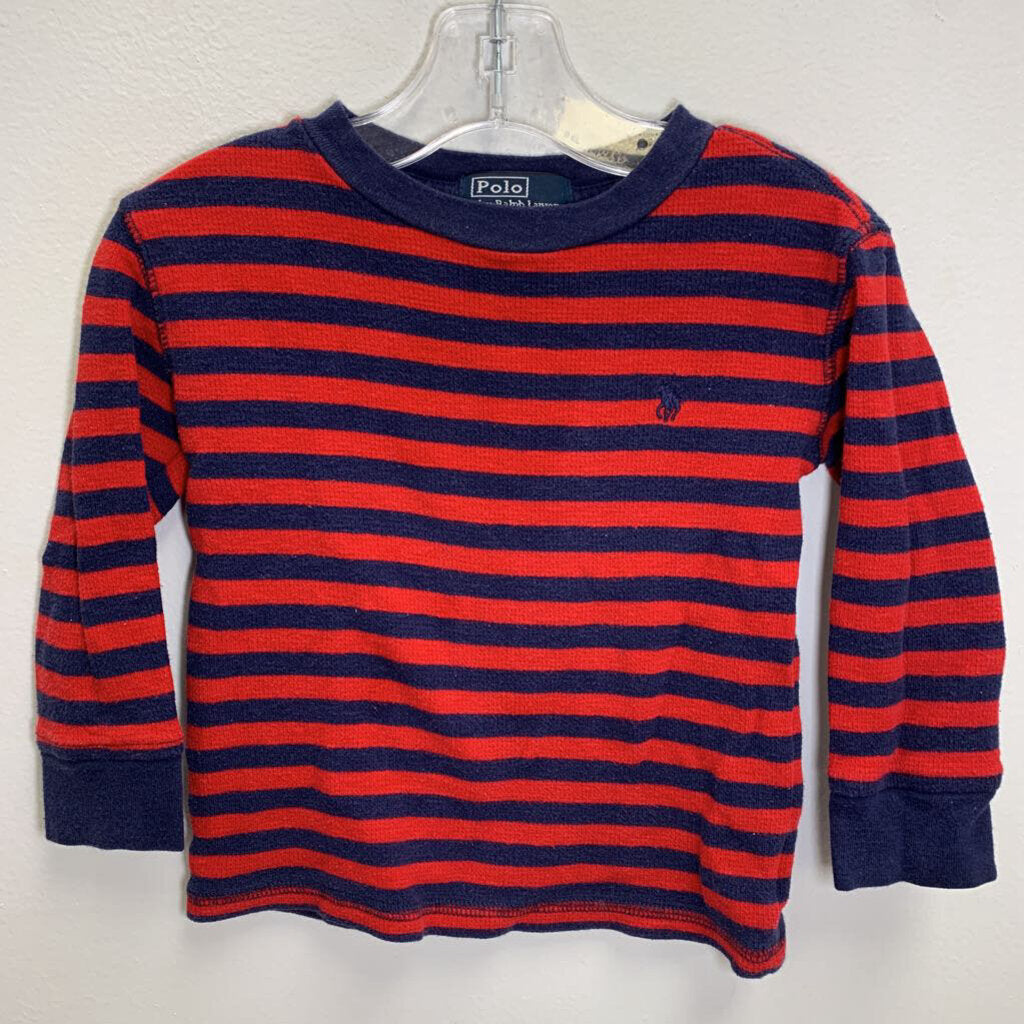 2-2T: Striped Thermal Top